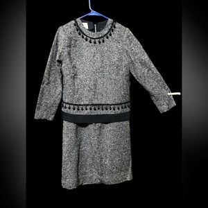 Fall is coming!     vintage 1960 maybe even 50’s.  two piece wool set!